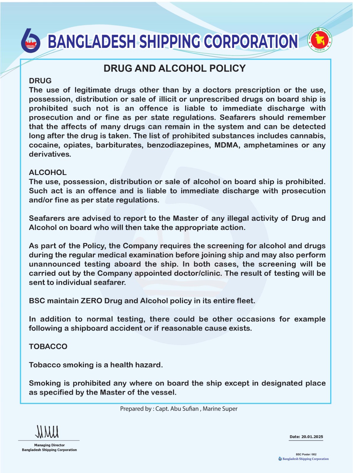 Sailing Towards the Future